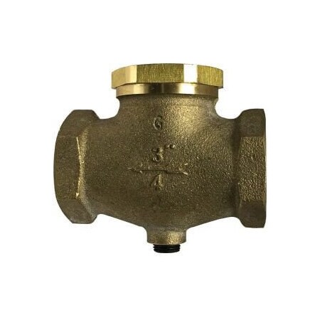 Midland Industries InLine Check Valve, VerticalHorizontal, 34 Nominal Size, NPT, 250 psi, 40 to 450 deg F, 18 NP 947144